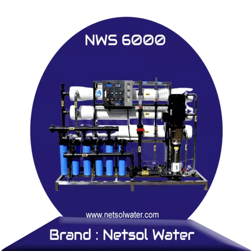 6000 LPH RO Water Treatment Plant - Netsol Water - Waste Management Equipment