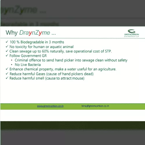 Bio-Enzyme (Draynzyme) For Wastewater treatment