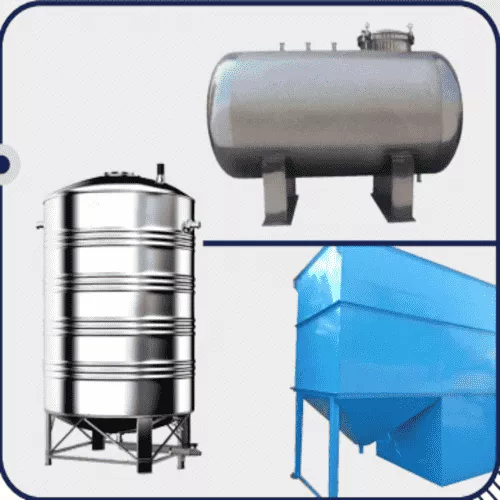 Tank And Vessel - Shraj Machinery - Waste Management Equipment