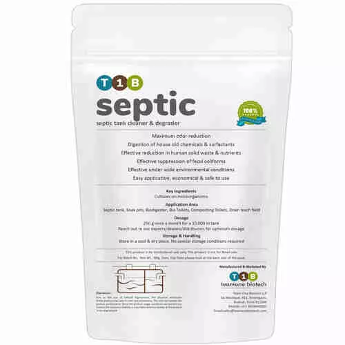T1B Septic for cleaning and degrading septic tanks