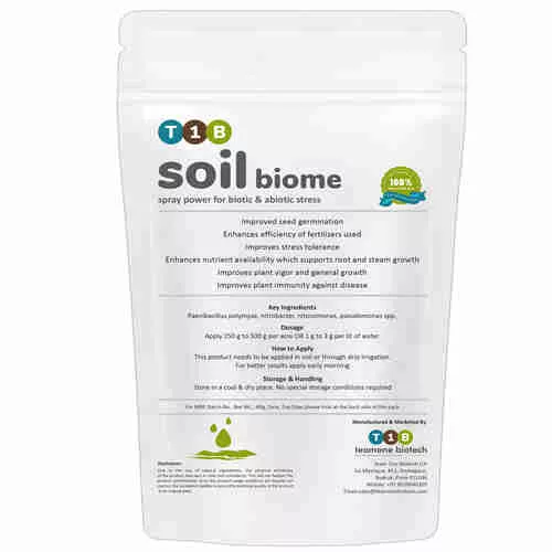 drip power for biotic and abiotic stress- T1B Soil Biome