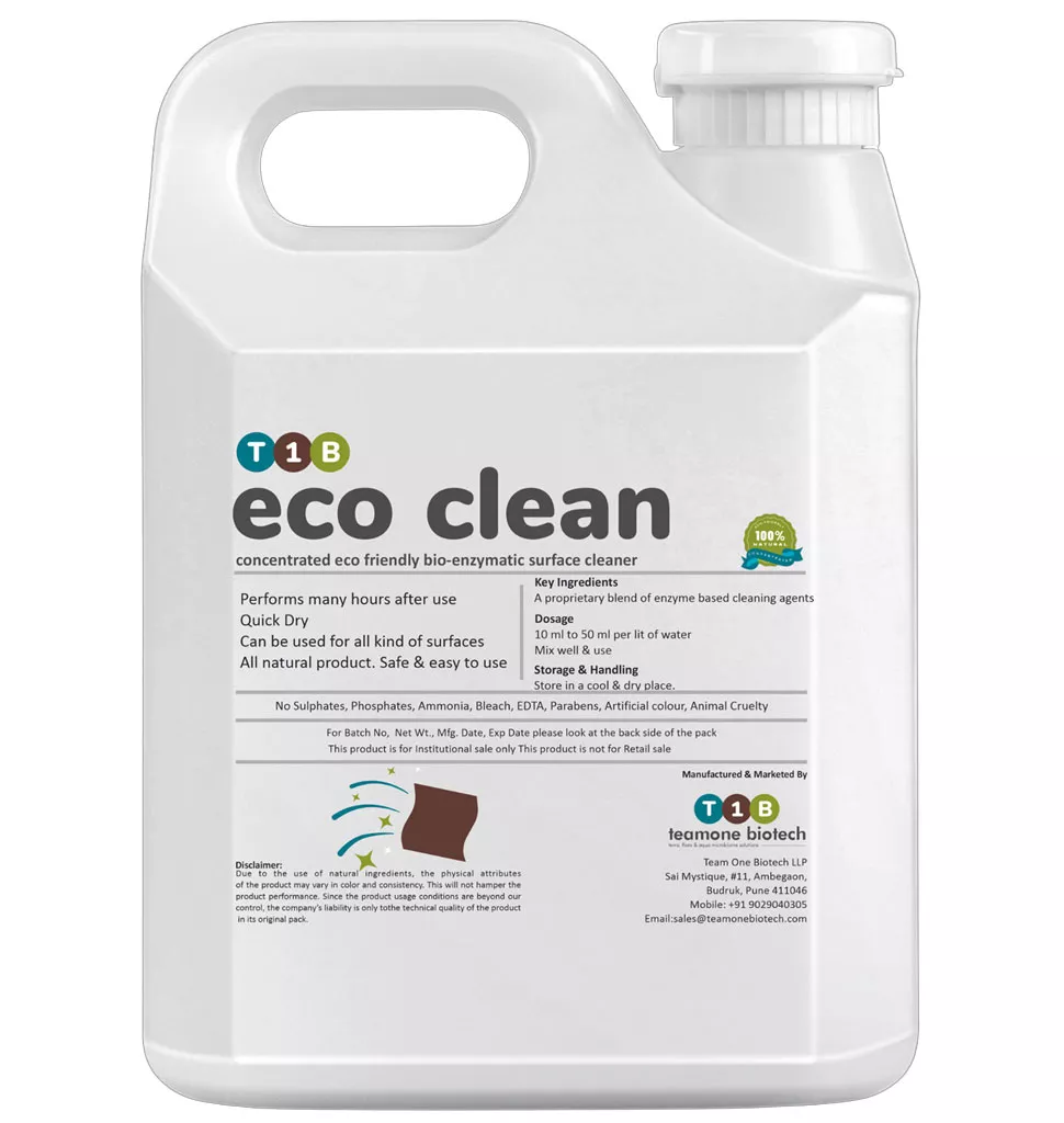 Concentrated eco-friendly surface cleaner- T1B Eco Clean