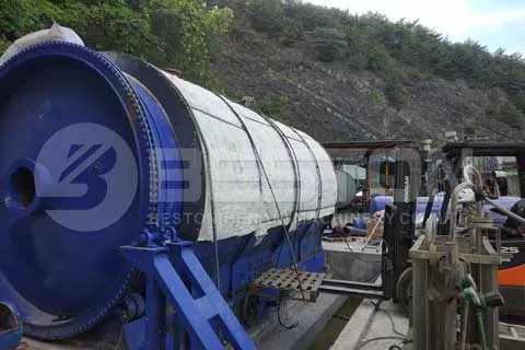 Rubber Pyrolysis Plant
