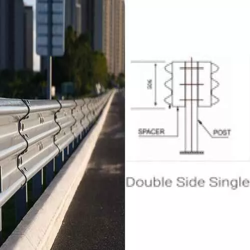 Highway Steel Barriers: Double Side Single - BEN AND GAWS PVT. LTD - Waste Management Equipment