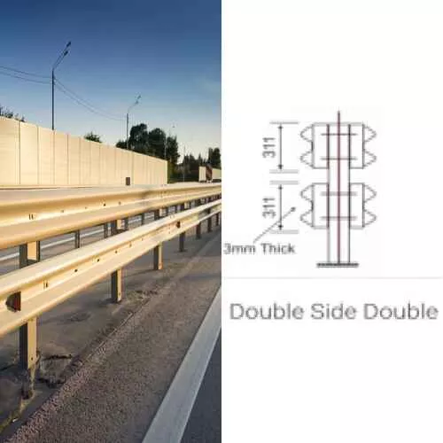 Highway Steel Barriers: Double Side Double - BEN AND GAWS PVT. LTD - Waste Management Equipment