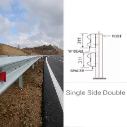Highway Steel Barriers: Single Side Double - BEN AND GAWS PVT. LTD - Waste Management Equipment
