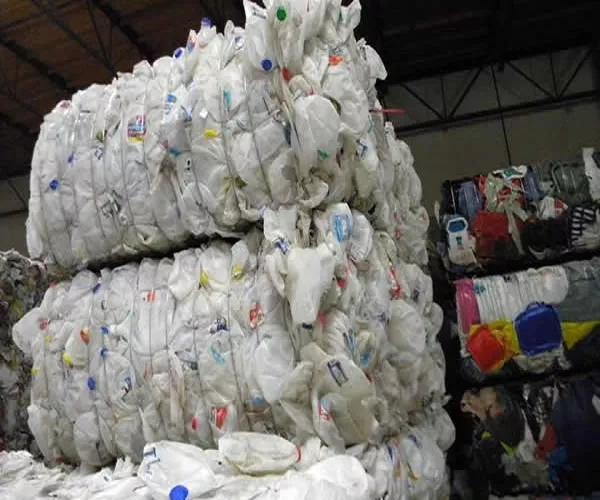 HDPE Milk Bottle Scrap