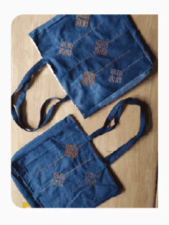 Upcycled Tote Bag