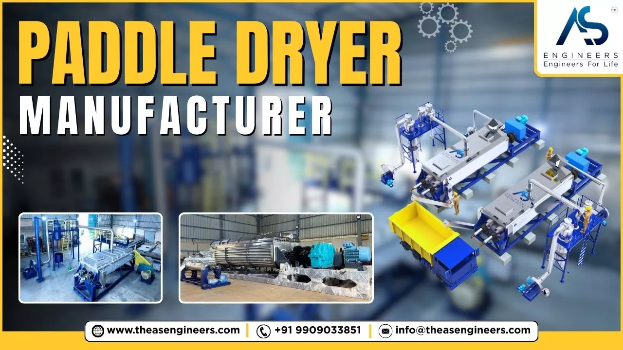 Paddle Dryer - AS Engineers - Waste Seller Listing