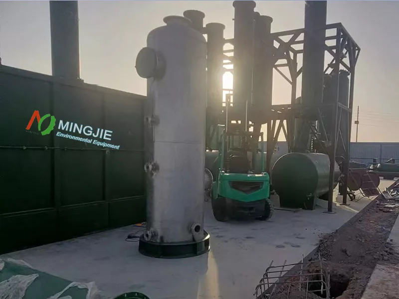 MJ-10 Pyrolysis Equipment for Sale to Iraq