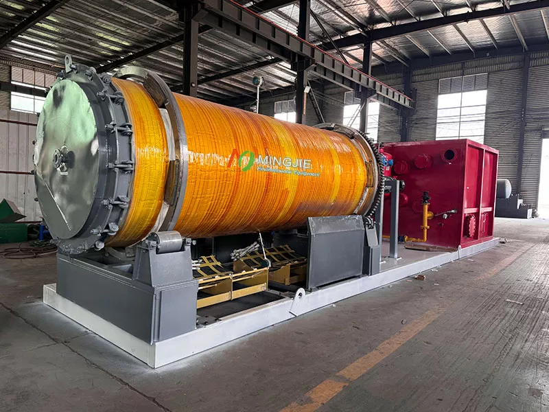 Small Pyrolysis Machine for Sale to Spain