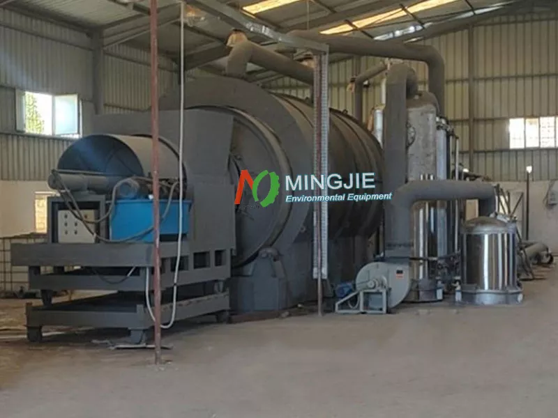 Tyre Pyrolysis Plant for Sale to Egypt