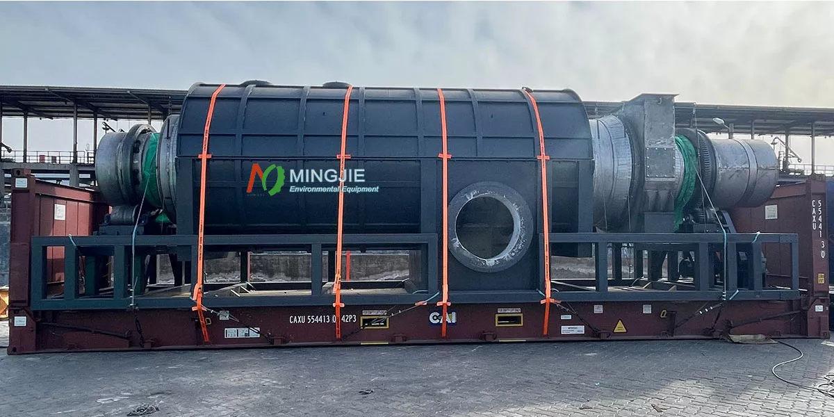 Wood Carbonization Plant for Sale to South Africa