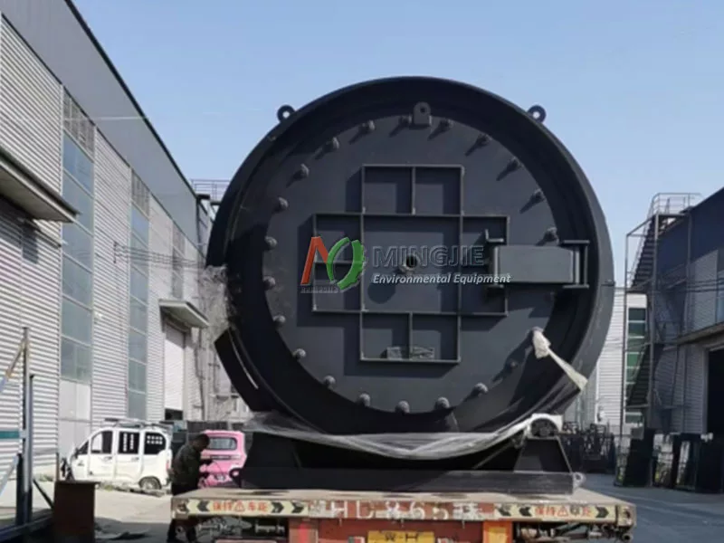 MJ-15 Pyrolysis Plant for Sale to Africa - Mingjie Group - Waste Management Equipment