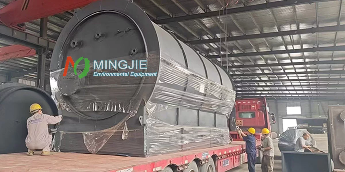 MJZ-20 Plastic Pyrolysis Oil Distillation Plant for Sale to Vietnam - Mingjie Group - Waste Management Equipment