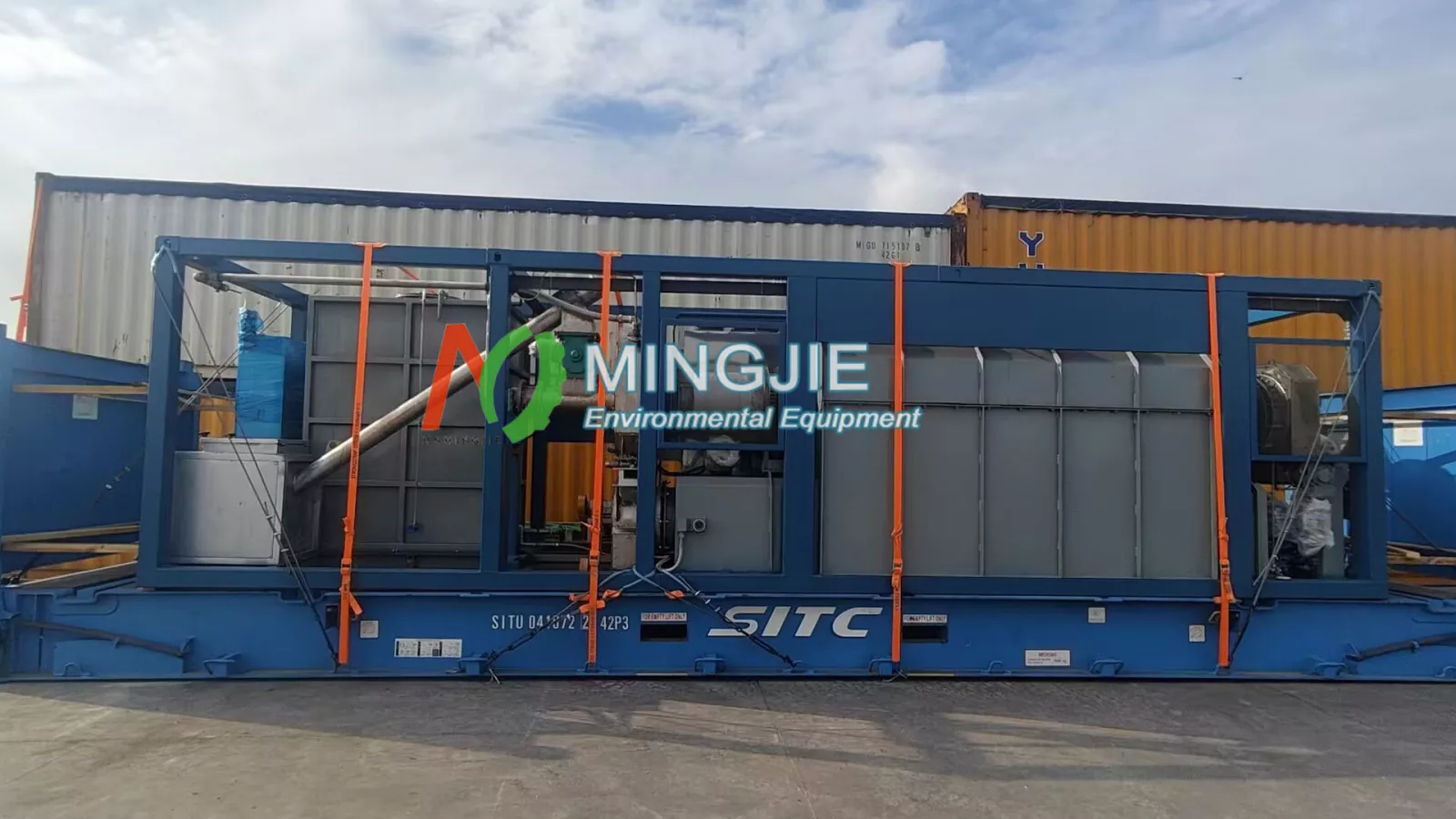 MJT-100 Small Biomass Pyrolysis Equipment for Sale to South Korea - Mingjie Group - Waste Management Equipment