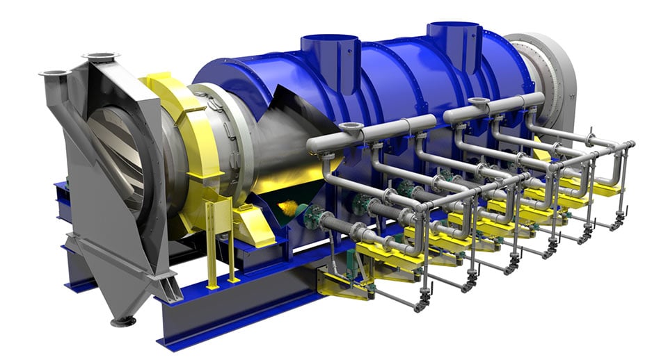 Waste Recycling unit setup