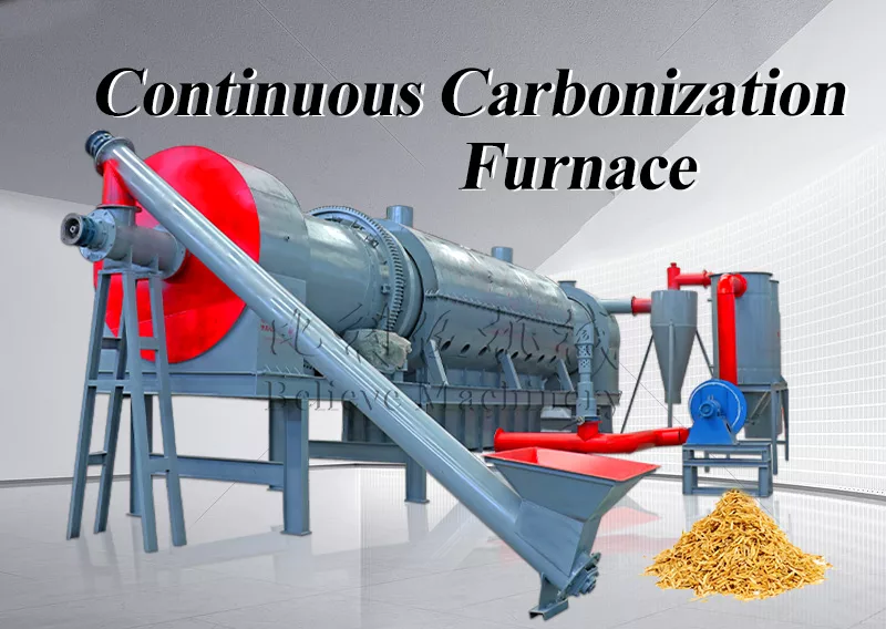 Drum Continuous Carbonization Furnace image 2