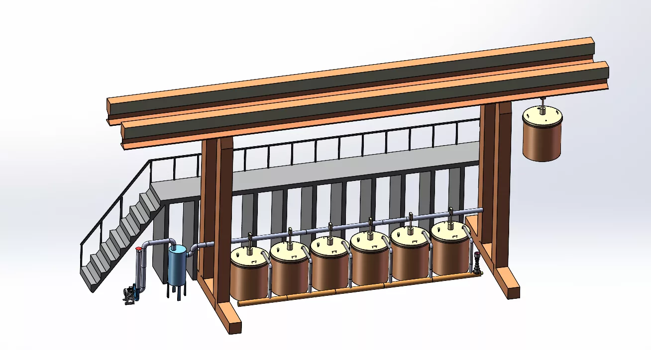 Hoisting Carbonization Furnace image 3