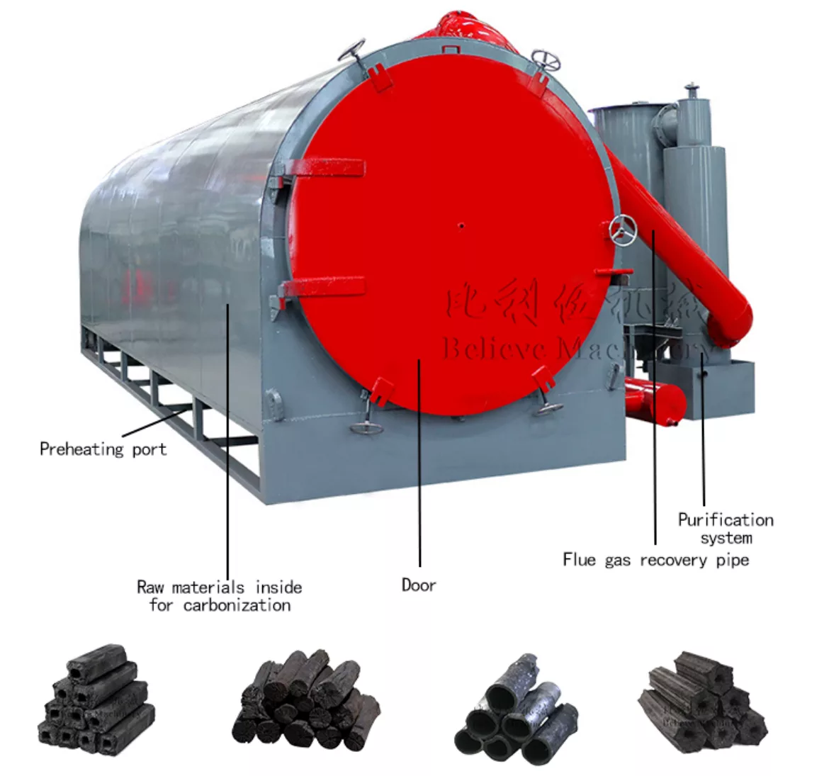 Horizontal Carbonization Furnace image 5