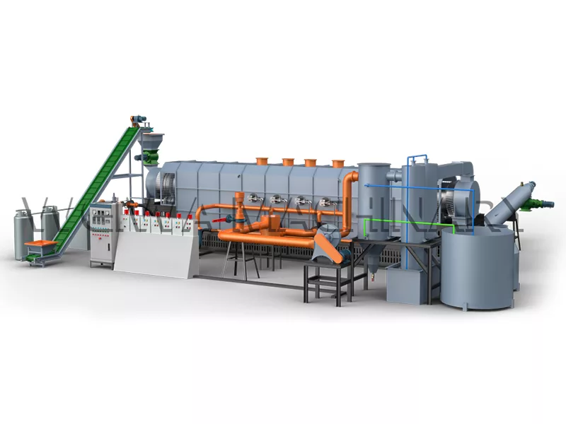 Continuous Biomass Carbonization Furnace - Henan Weiwa Machinery Manufacturing Co., Ltd. - Waste Management Equipment