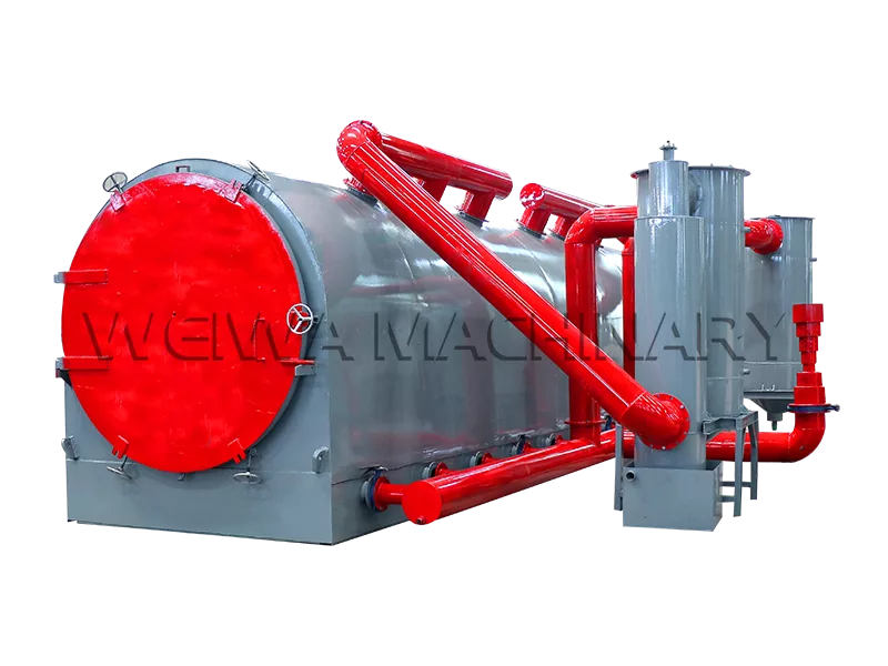 Horizontal Biomass Carbonization Furnace - Henan Weiwa Machinery Manufacturing Co., Ltd. - Waste Management Equipment