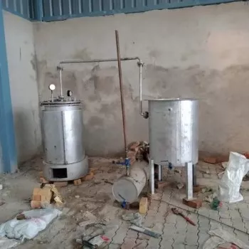 50 Kg Pyrolysis Plant - S.S Technologies - Waste Management Equipment